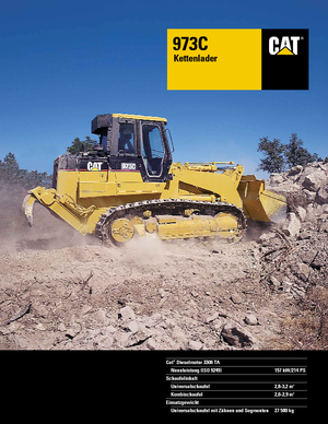 Верижни товарачи Caterpillar 973 C