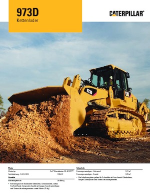 Верижни товарачи Caterpillar 973D