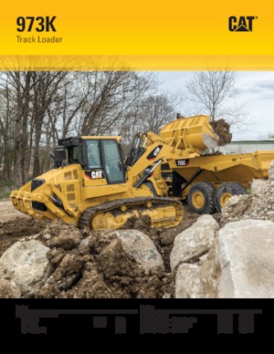 Верижни товарачи Caterpillar 973K