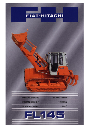Верижни товарачи Fiat-Hitachi FL 145
