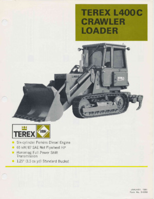 Верижни товарачи Terex L400C
