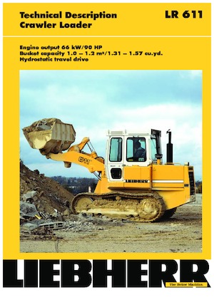 Верижни товарачи Liebherr LR 611 M