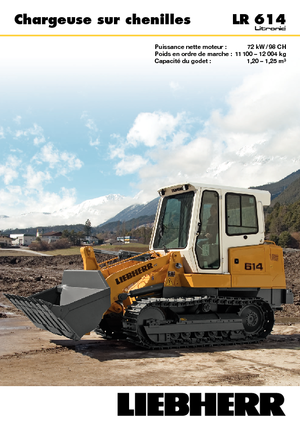 Верижни товарачи Liebherr LR 614