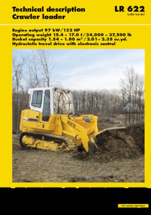 Верижни товарачи Liebherr LR 622