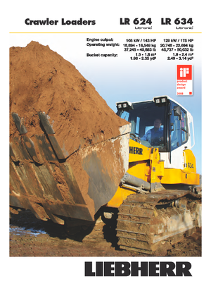 Верижни товарачи Liebherr LR 634