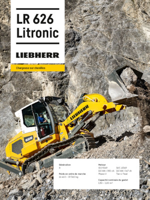Верижни товарачи Liebherr LR 626 G8.0