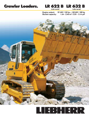 Верижни товарачи Liebherr LR 632 B