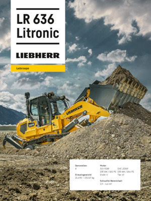 Верижни товарачи Liebherr LR 636 G8.0