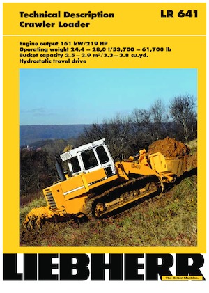 Верижни товарачи Liebherr LR 641