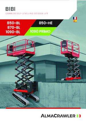 Верижни ножични автовишки Almac Bibi 1090 PRiMO