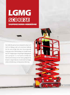 Верижни ножични автовишки LGMG  SC1532E