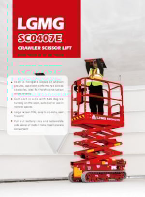 Верижни ножични автовишки LGMG  SC1532E