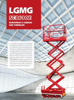 Верижни ножични автовишки LGMG  SC0610E