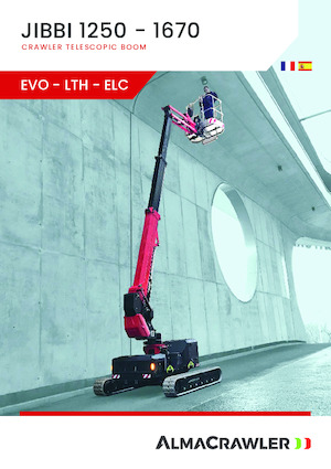Пълзящи телескопични подемници Almac JIBBI 1250 EVO