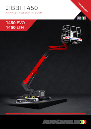 Пълзящи телескопични подемници Almac JIBBI 1450 LTH