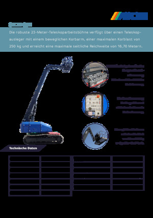 Пълзящи телескопични подемници Aichi SR21CJM