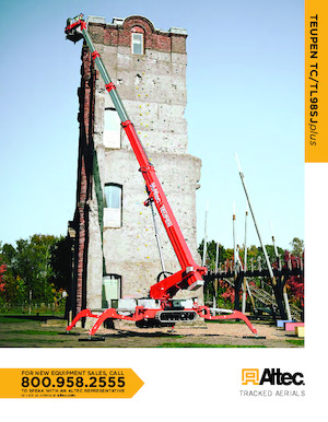 Пълзящи телескопични подемници TEUPEN TC98SJ plus