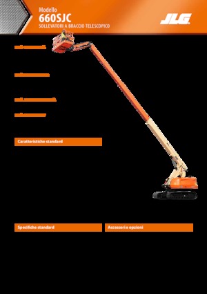Пълзящи телескопични подемници JLG 660SJC