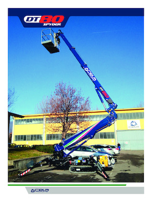 Пълзящи телескопични подемници CELA DT80 Spyder