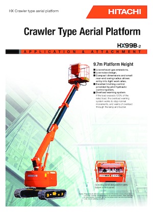 Пълзящи телескопични подемници Hitachi HX 99 B 2