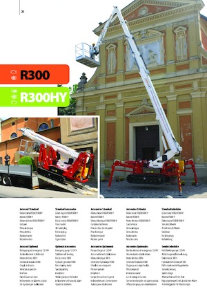 Пълзящи телескопични подемници Easy Lift R300HY