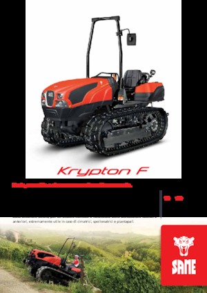 Верижни трактори SAME Krypton³ 90 F C