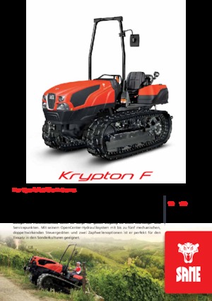 Верижни трактори SAME Krypton F 100 