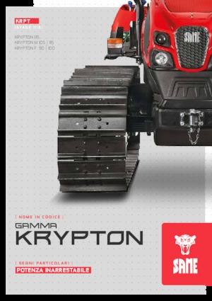 Верижни трактори SAME Krypton 115 