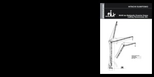 Верижни кранове - решетъчна стрела Hitachi Sumitomo SCX 900-2