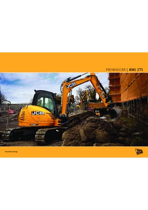 Верижни екскаватори JCB 8085 ZTS