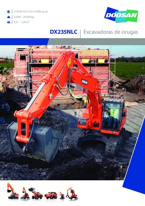 Верижни екскаватори Doosan DX235NLC