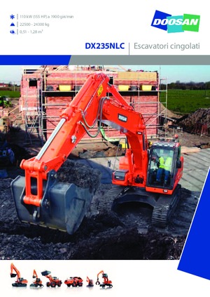 Верижни екскаватори Doosan DX235NLC