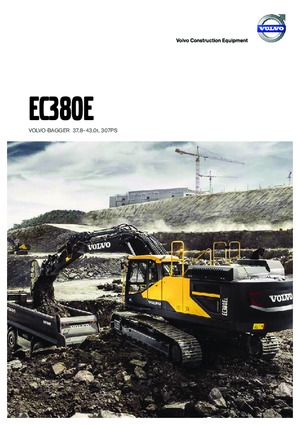 Верижни екскаватори Volvo EC380ENL