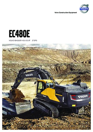Верижни екскаватори Volvo EC480EL