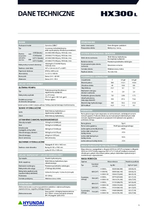 Верижни екскаватори Hyundai HX300L