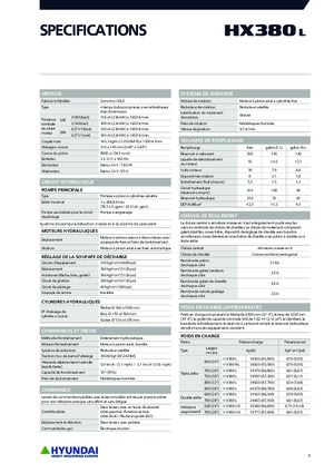 Верижни екскаватори Hyundai HX380L