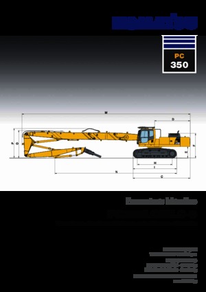 Верижни екскаватори Komatsu PC350HRD-8
