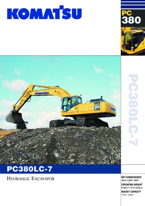 Верижни екскаватори Komatsu PC380LC-7 active