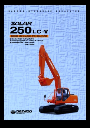 Верижни екскаватори Doosan Solar 250 LC-V