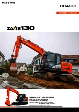 Верижни екскаватори Hitachi ZX 130 LCN-5 B