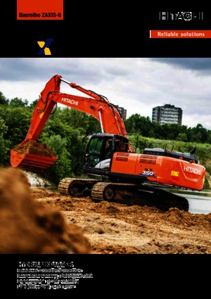 Верижни екскаватори Hitachi ZX350LC-6