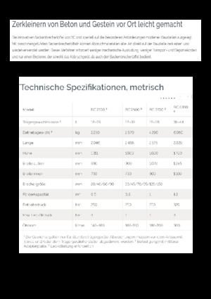 Кофи за трошене Epiroc BC 2500 