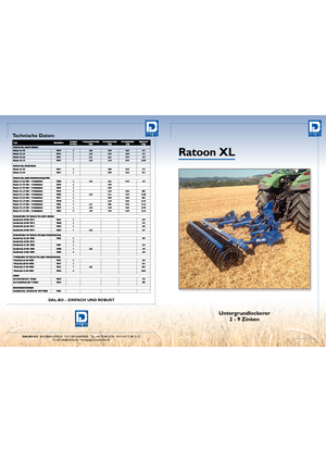 Култиватори DAL-BO Ratoon XL 190 NSH