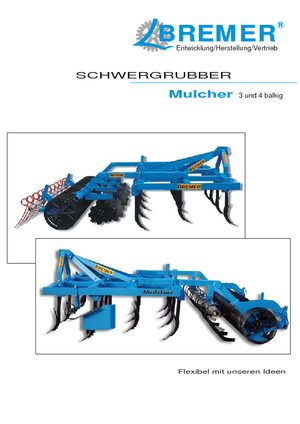 Култиватори Bremer SHG 2/23 Mulcher