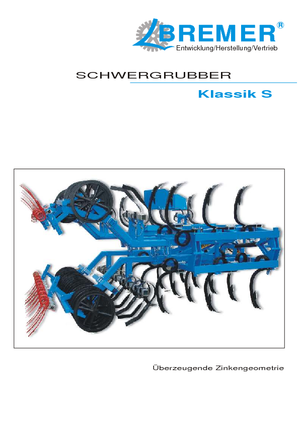 Култиватори Bremer SHG 3/18 Klassik-S