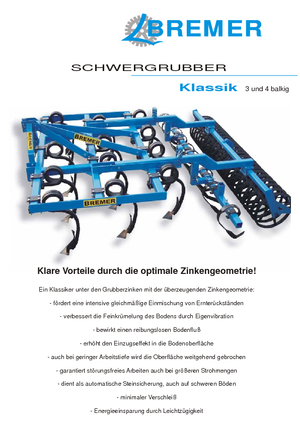 Култиватори Bremer SHG 460/23