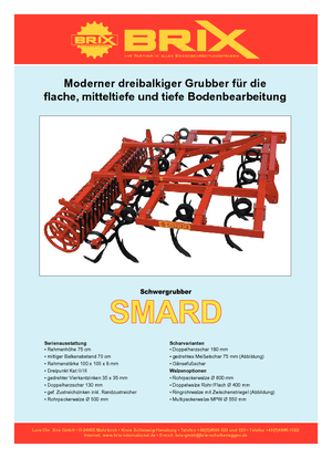 Култиватори Brix Smard 450 H RPW Ø  500
