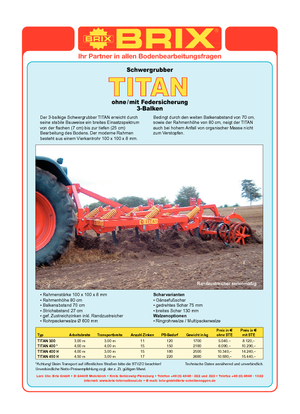 Култиватори Brix Titan 400 A