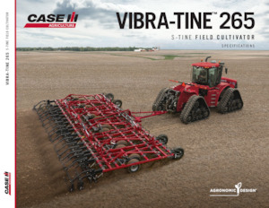 Култиватори Case IH Vibra-Tine 265 S-Tine Double-Fold 36.6