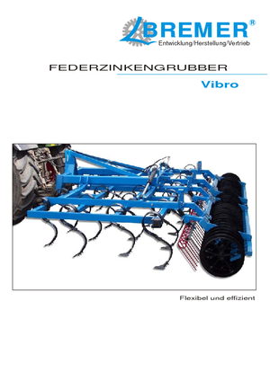 Култиватори Bremer Vibro 300 S